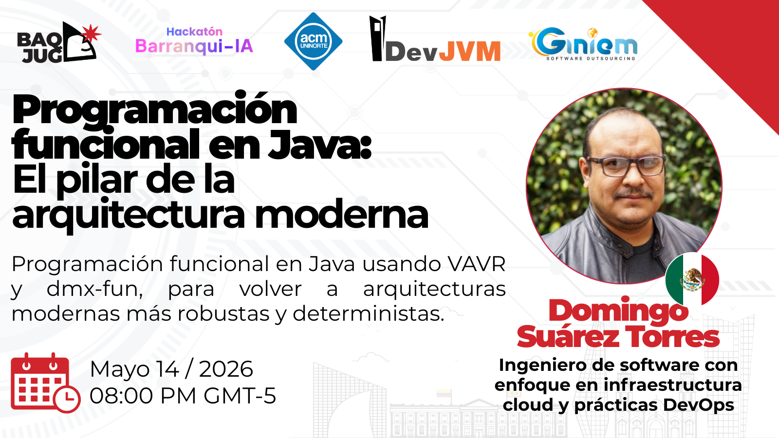 BAQJUG Mayo 2026: Programación Funcional en Java